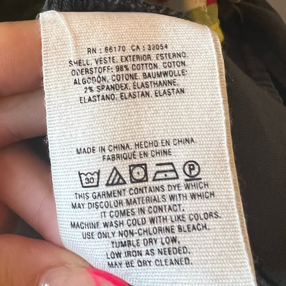 🍂 Anthropologie Fall 3 in 1 Coat Removable Quilted Vest S - Picture 11 of 17